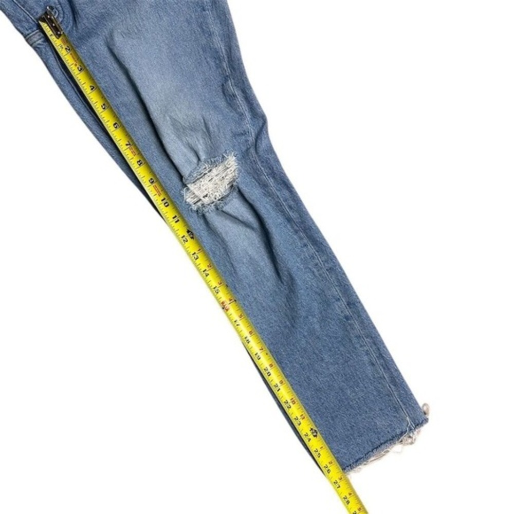 Madewell Women's Perfect Vintage Jean Size 25 Blue‎ Distressed Coney Wash - Picture 12 of 13